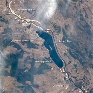 Illustration for article titled Satellite Image Interpretation of Chernobyl